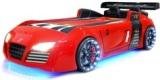 lit voiture led rouge garcon pas cher v8