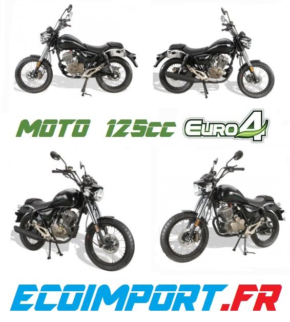moto chopper 125cc custom vintage euro4 homologuee a vendre pas chere