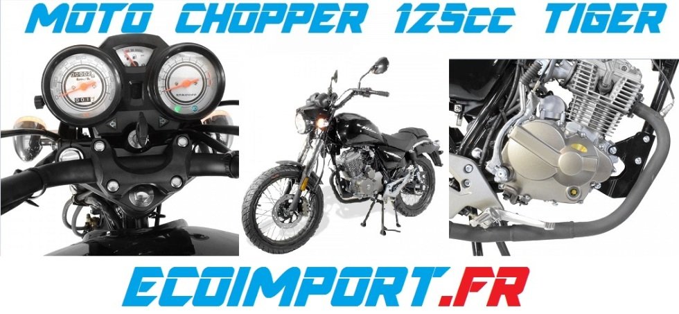 moto chopper 125cc homologue a vendre pas cher