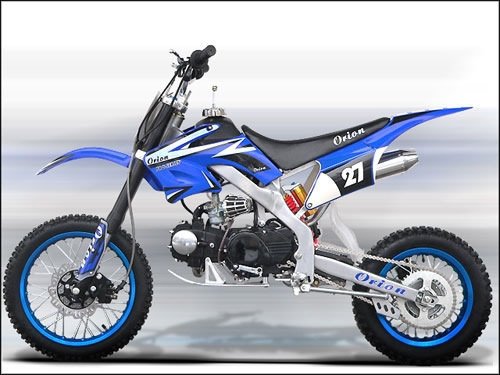 VENTE MOTO CROSS DIRT BIKE ORION 125cc