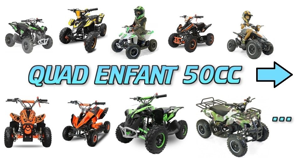 quad 50cc pas cher mini pocket enfant